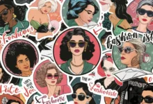 Icon Fashionista Stickers