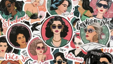 Icon Fashionista Stickers