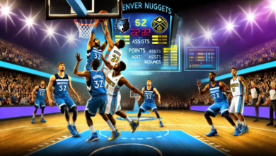 Timberwolves vs Denver Nuggets match player stats