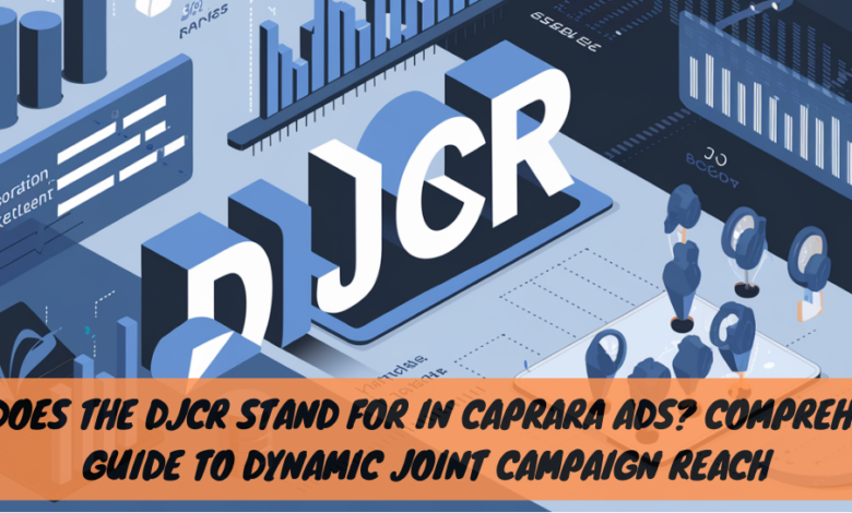 What does the DJCR stand for in Caprara ads